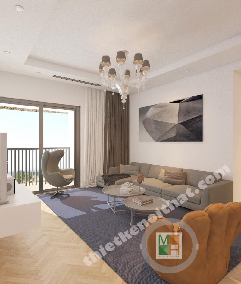 Thiết kế căn hộ chung cư times city hiện đại